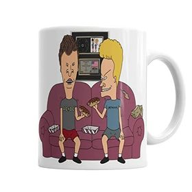 Baskı Dükkanı KB13 Beavis Butthead Porselen Kupa Bardak