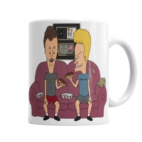 Baskı Dükkanı KB13 Beavis Butthead Porselen Kupa Bardak