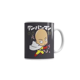 Baskı Dükkanı KB1302 Anime One Punch Man Porselen Kupa Bardak