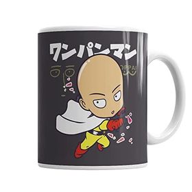 Baskı Dükkanı KB1302 Anime One Punch Man Porselen Kupa Bardak