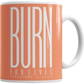 Baskı Dükkanı KB1309 Burn Porselen Kupa Bardak