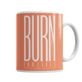 Baskı Dükkanı KB1309 Burn Porselen Kupa Bardak