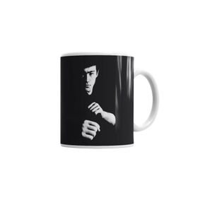 Baskı Dükkanı KB1315 Bruce Lee Porselen Kupa Bardak