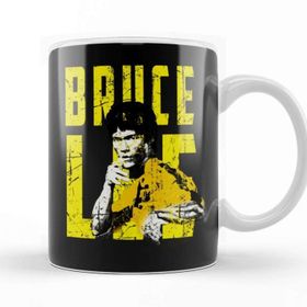 Baskı Dükkanı KB1315 Bruce Lee Porselen Kupa Bardak