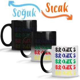 Baskı Dükkanı KB1316 Bronks Porselen Kupa Bardak