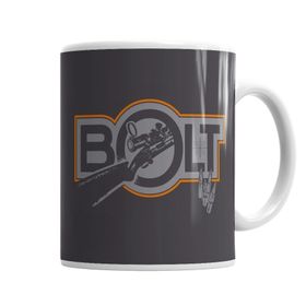 Baskı Dükkanı KB1323 Bolt Rifle Porselen Kupa Bardak