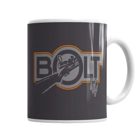 Baskı Dükkanı KB1323 Bolt Rifle Porselen Kupa Bardak