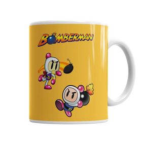 Baskı Dükkanı KB1325 Bomberman Porselen Kupa Bardak