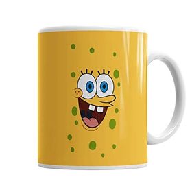 Baskı Dükkanı KB1330 Bob Esponja Porselen Kupa Bardak