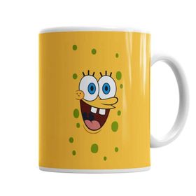 Baskı Dükkanı KB1330 Bob Esponja Porselen Kupa Bardak