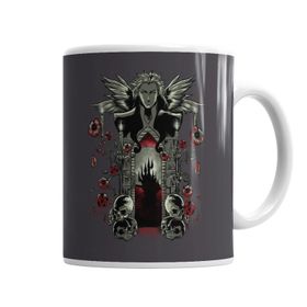 Baskı Dükkanı KB1334 Blood Roses Porselen Kupa Bardak