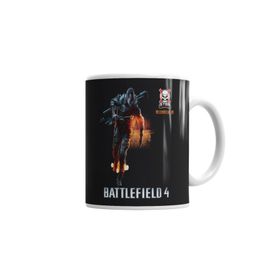 Baskı Dükkanı KB1349 Battlefıeld Stbr Soldado Porselen Kupa Bardak