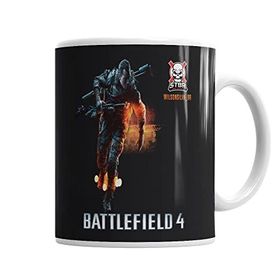 Baskı Dükkanı KB1349 Battlefıeld Stbr Soldado Porselen Kupa Bardak