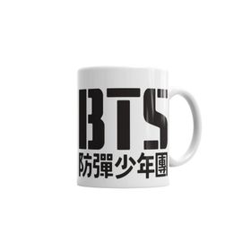 Baskı Dükkanı KB135 Bts Porselen Kupa Bardak