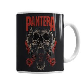 Baskı Dükkanı KB1355 Banda Pantera Porselen Kupa Bardak