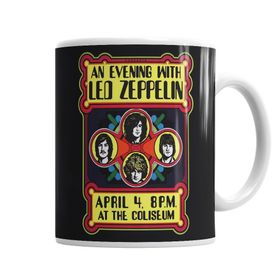 Baskı Dükkanı KB1357 Banda Led Zeppelin Porselen Kupa Bardak