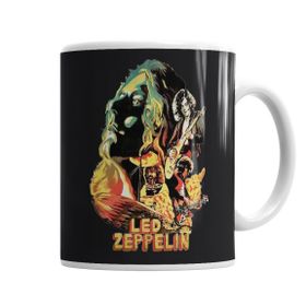 Baskı Dükkanı KB1357 Banda Led Zeppelin Porselen Kupa Bardak