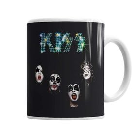 Baskı Dükkanı KB1358 Banda Kiss Porselen Kupa Bardak