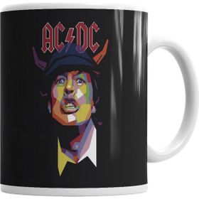 Baskı Dükkanı KB1361 Banda Ac Dc Rock Porselen Kupa Bardak