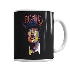 Baskı Dükkanı KB1361 Banda Ac Dc Rock Porselen Kupa Bardak