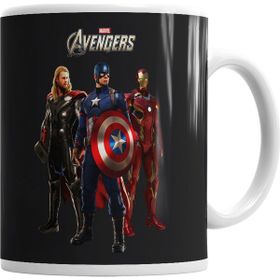 Baskı Dükkanı KB1368 Avengers Os Vingadores Porselen Kupa Bardak