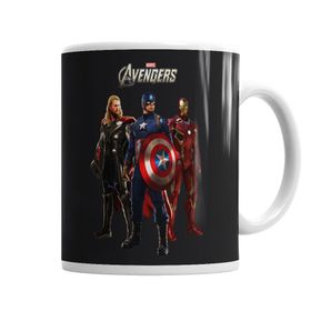 Baskı Dükkanı KB1368 Avengers Os Vingadores Porselen Kupa Bardak