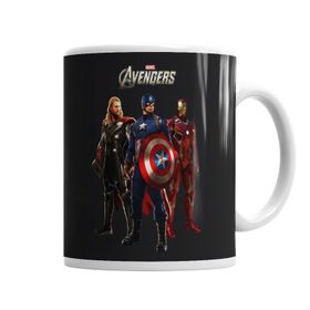 Baskı Dükkanı KB1368 Avengers Os Vingadores Porselen Kupa Bardak