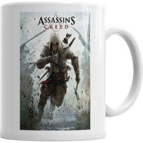 Baskı Dükkanı KB1376 Assassins Creed Ik Porselen Kupa Bardak
