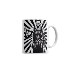 Baskı Dükkanı KB138 Brooklyn Nets Deron Williams Porselen Kupa Bardak
