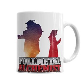 Baskı Dükkanı KB1383 Anime Fullmetal Alchemist Porselen Kupa Bardak