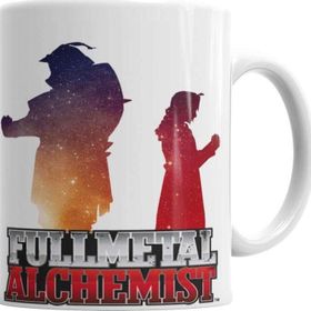 Baskı Dükkanı KB1383 Anime Fullmetal Alchemist Porselen Kupa Bardak