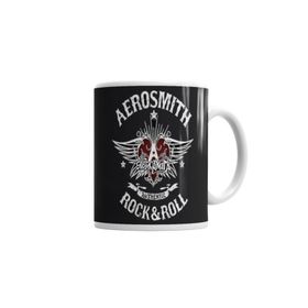 Baskı Dükkanı KB1390 Aerosmith Porselen Kupa Bardak