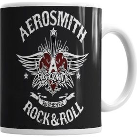 Baskı Dükkanı KB1390 Aerosmith Porselen Kupa Bardak
