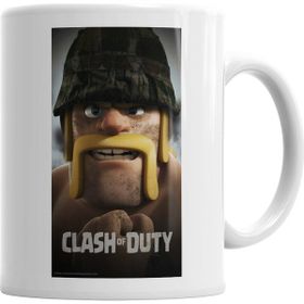 Baskı Dükkanı KB1403 Clash Of Duty Porselen Kupa Bardak