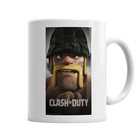 Baskı Dükkanı KB1403 Clash Of Duty Porselen Kupa Bardak