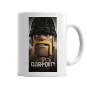 Baskı Dükkanı KB1403 Clash Of Duty Porselen Kupa Bardak