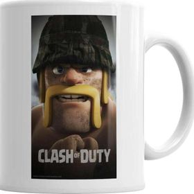 Baskı Dükkanı KB1403 Clash Of Duty Porselen Kupa Bardak