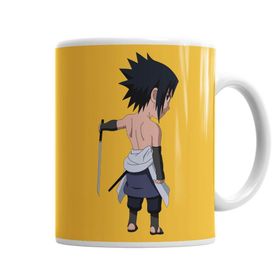 Baskı Dükkanı KB1415 Chibi Sasuke Porselen Kupa Bardak