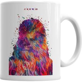 Baskı Dükkanı KB1417 Chewbacca Porselen Kupa Bardak