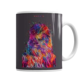 Baskı Dükkanı KB1417 Chewbacca Porselen Kupa Bardak