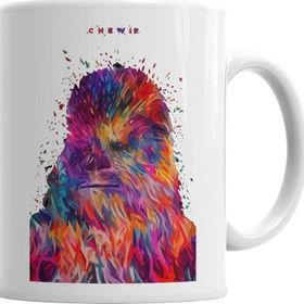 Baskı Dükkanı KB1417 Chewbacca Porselen Kupa Bardak