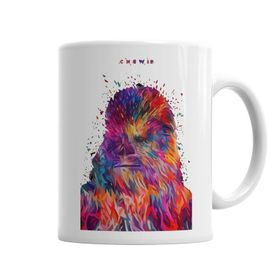 Baskı Dükkanı KB1418 Chewbacca Porselen Kupa Bardak
