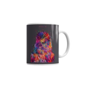 Baskı Dükkanı KB1418 Chewbacca Porselen Kupa Bardak