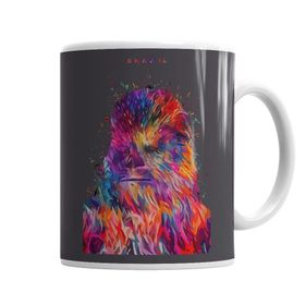 Baskı Dükkanı KB1418 Chewbacca Porselen Kupa Bardak