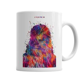 Baskı Dükkanı KB1418 Chewbacca Porselen Kupa Bardak