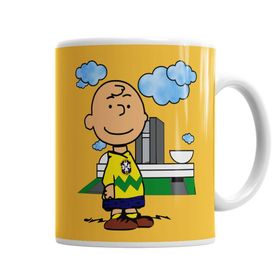 Baskı Dükkanı KB1421 Charlie Brown Porselen Kupa Bardak