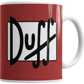 Baskı Dükkanı KB1422 Cerveja Duff Porselen Kupa Bardak