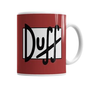 Baskı Dükkanı KB1422 Cerveja Duff Porselen Kupa Bardak