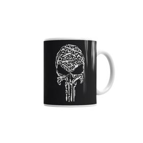 Baskı Dükkanı KB1430 Caveira De Armas Porselen Kupa Bardak