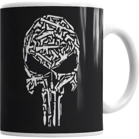 Baskı Dükkanı KB1430 Caveira De Armas Porselen Kupa Bardak